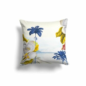 Zijou Living palm  decoratieve woonkamer sierkussen stijlvolle - Kussens woonkamer - Binnen of buiten 43x43cm