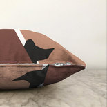 Kat tekening speciaal ontwerp digitaal gedrukte decoratieve chenille kussenhoes - Binnen en buiten kussens - 55x55 cm