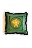 Zijou Medusa groen sierkussen fluweel 45x45 cm