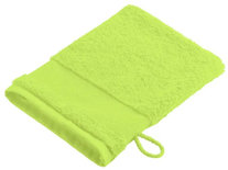 washand 21 x 16 cm katoen lichtgroen