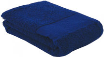 fitnesshanddoek 130 x 30 cm katoen navy