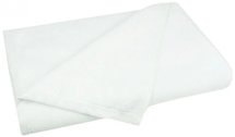 handdoek Double Face 140 x 70 cm polykatoen wit