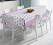 Zijou tafelkleed met bloemen ontwerp - wasbaar -140x180cm