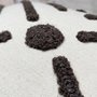 Zijou Nabur gepuncht sierkussens handgemaakt op katoen geweven 45x45 cm