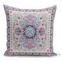 Decoratieve woonkamer sierkussen uniek oosterse mandala motief - Kussens woonkamer - Binnen of Buiten decoratie sierkussens 45x45cm