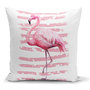 Decoratieve sierkussen pink flamingo - Kussens woonkamer - Binnen of Buiten decoratie sierkussens 45x45cm