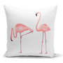 Woonkamer decoratieve sierkussen flamingo pink Kussens woonkamer - Binnen of Buiten decoratie sierkussens - Aan beide zijdig bedrukt - 45x45cm