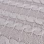 Acryl Deken Sangro Plaid grijs (130x170 cm)