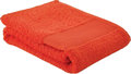 fitness towel 130 x 30 cm cotton orange
