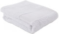fitness towel 130 x 30 cm cotton white