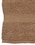 handdoek 70 x 130 cm katoen bruin